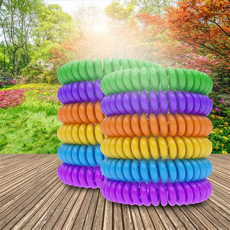 Zekpro 25 Pack Mosquito Repellent Bracelet Band Individually Wrapped
