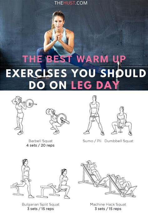 Best Warm Up Exercises To Do Before Starting Leg Workout Workout Warm