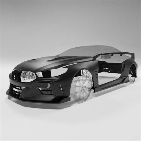BMW M8 Coupe F91 F92 F93 GTR Custom Wide Body Kit By Hycade Achetez