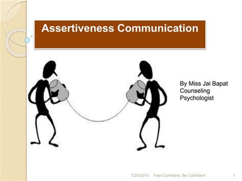 Assertiveness Training Ppt