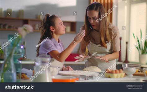 Portrait Happy Mother Babe Smearing Noses Stock Photo Shutterstock