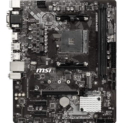 Msi B450m Pro M2 Max Drivers Buy Msi B450m Pro M2 Max Amd Am4 Micro