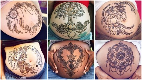 Tattooing Your Pregnant Belly With These Amazing Henna Designs K4 Fashion