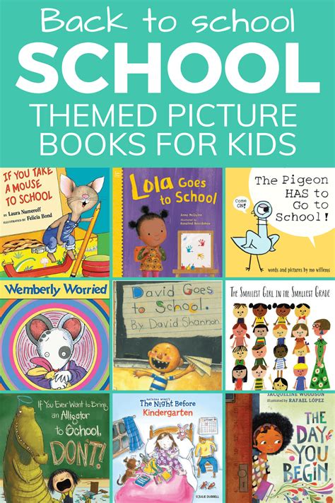 Back To School Picture Books For Kids Dunamai