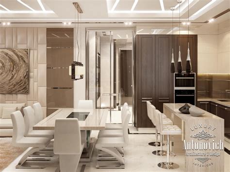 Kitchen Design In Dubai Contemporary Kitchen Interior Photo 14