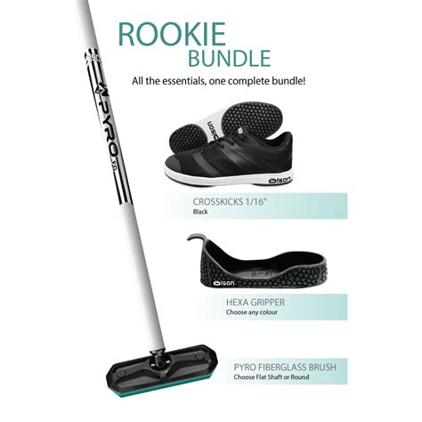 Olson Womens Rookie Bundle Atkins Curling Supplies And Promo