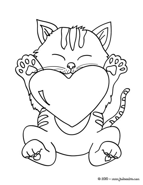 Coloriage Chat Imprimer