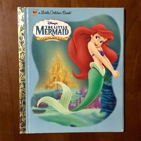 Little Golden Book The Little Mermaid Disney Special Edition On Carousell