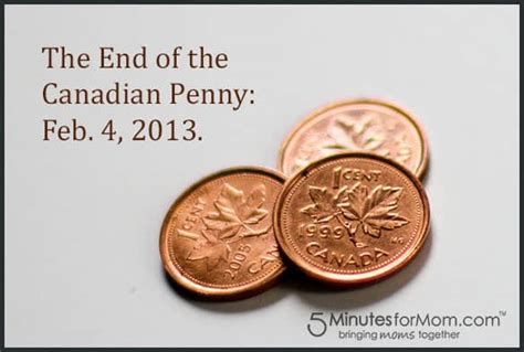 The End Of The Canadian Penny What Are You Doing With Yours 5