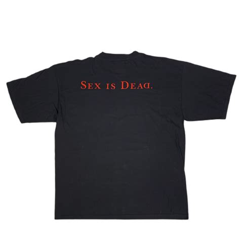 vintage marilyn manson sex is dead t shirt jointcustodydc
