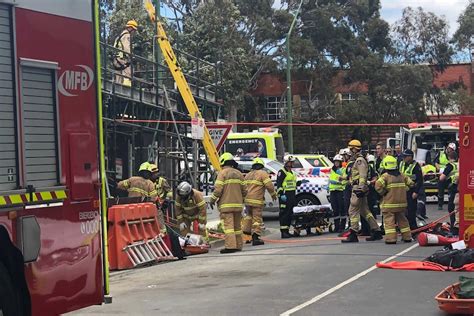 Box Hill Crane Accident Melbourne Worker Killed Two Men Injured On