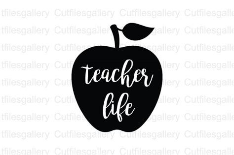Teacher Life SVG Graphic by cutfilesgallery - Creative Fabrica