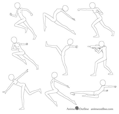 Drawing Poses Reference Generator 63 Random Poses By Tazsaints On