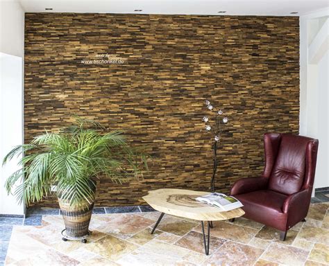 Laminat in unterschiedlichen varianten wenn sie die holzverkleidung aus einfachen latten oder brettern vollständig selber bauen, ist dies selbstverständlich möglich, aber sie erschweren sich die arbeit teilweise erheblich. Wandverkleidung aus recyceltem Holz - Der Tischonkel