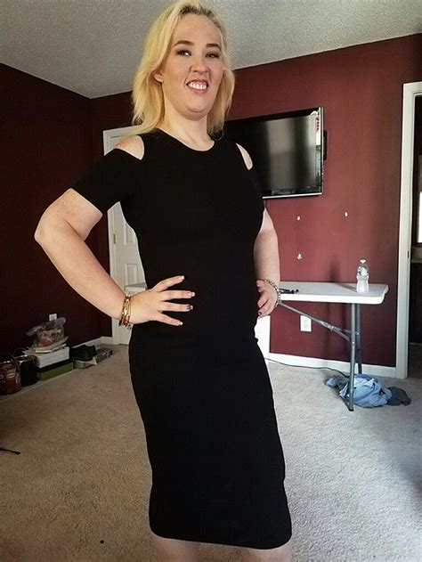 Mama June Models A Skintight Lbd After Losing 200 Pounds