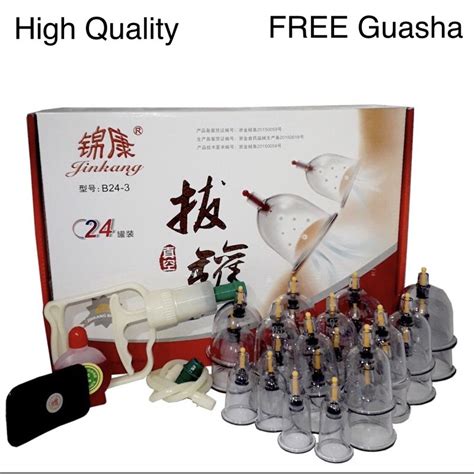 Cup Bekam Cawan Jinkang High Quality Cupping Set Free Guasa Set Shopee Malaysia