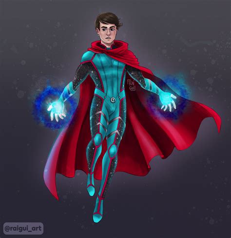 Artstation Wiccan Young Avengers Design