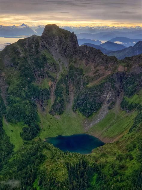 A little hidden lake in the mountains of Southeast Alaska. [3024x4032 ...
