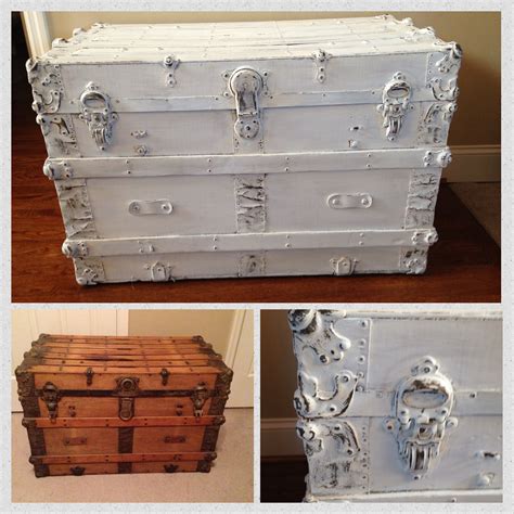 Pin By Stacey Collins On Wilshire Collections Antique Trunk Antique