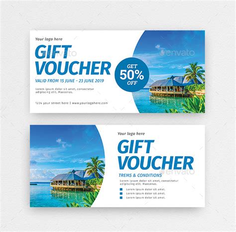 Travel Voucher Template 19 Free And Premium Designs Download