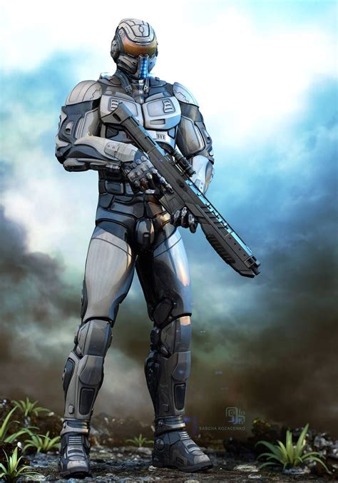 Sci Fi Armor Power Armor Suit Of Armor Body Armor Space Opera Tactical Armor Cyberpunk Rpg