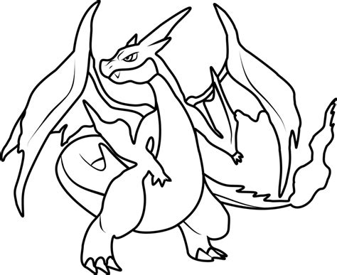 Pokemon Mega Charizard Y Coloring Pages Barry Morrises Coloring Pages