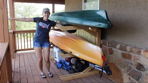 How To Build A Kayak Rack Out Of Wood