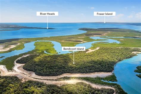 private island in queensland s great sandy strait hits the market