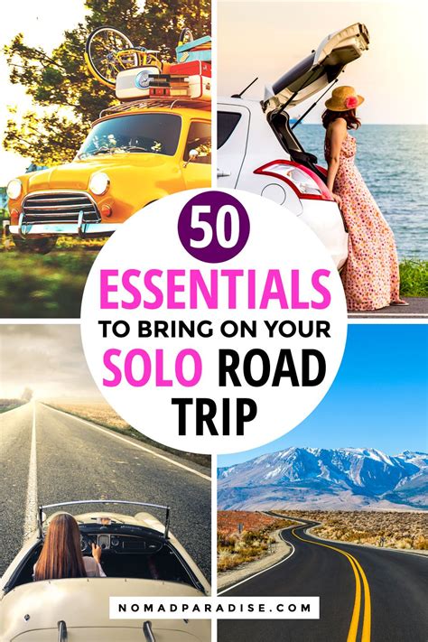 50 Solo Road Trip Essentials 2020 Summer Road Trip Essentials