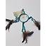 Navajo Turquoise Dream Catcher  Small 3 Inch The Spirit Shop