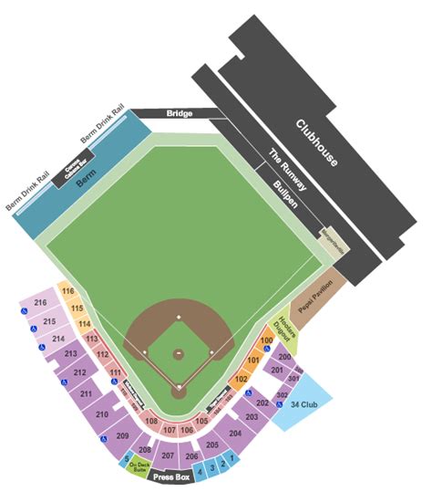 Detroit Tiger Stadium Seating Chart With Rows Two Birds Home