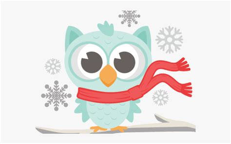 Cute Winter Owl Clip Art Free Transparent Clipart Clipartkey