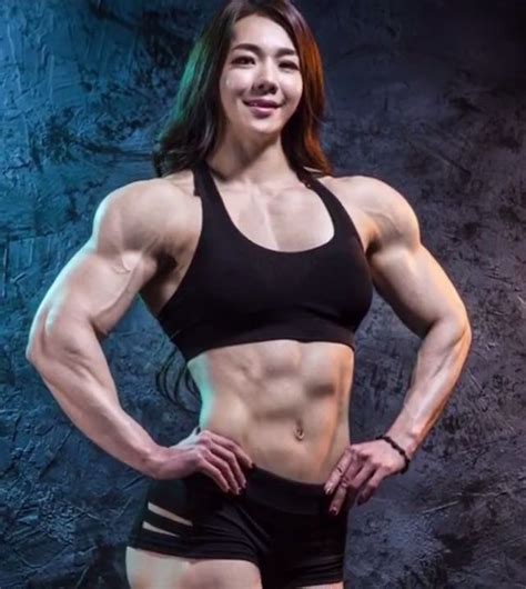 Yeon Woo Jhi Body Building Women Muscle Women Ripped Girls