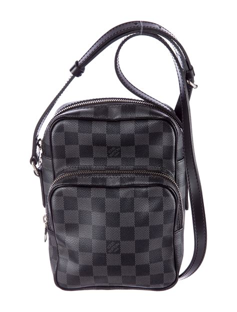 Louis Vuitton Amazone Damier Crossbody Bag Black Messenger Bags Bags