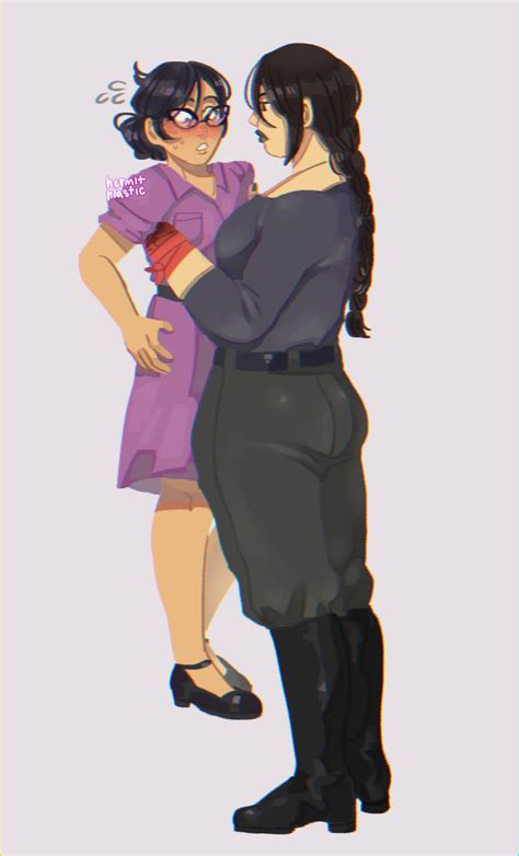 Zhanna And Ms Pauling Lauren Phillips Lifting Alice Merchesi Know Your Meme