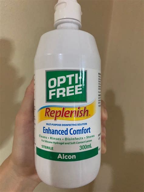 Opti Free Alcon Contact Lens Solution Beauty Personal Care Vision