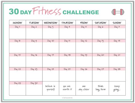 Free Fitness Planner Printables to Help You Achieve Your Fitness Goals | Fitness planner free ...