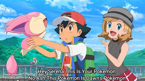 Serena Officially Returns Ash And Serena Meets In Aim To Be A Pokemon