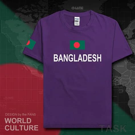 bangladesh men t shirts fashion 2017 jersey nation team cotton t shirt meeting fitness clothing