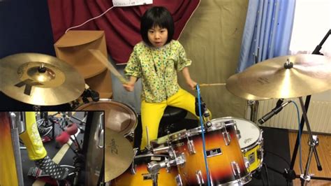 Watching This 8 Year Old Girl Play Led Zeppelin On Drums Will Make Your