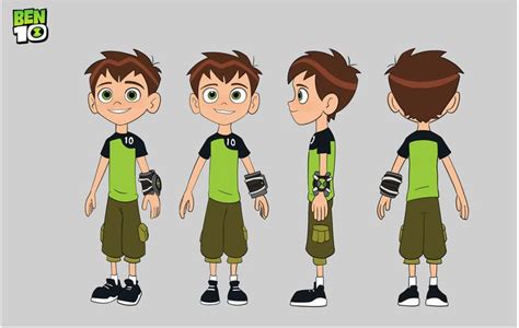 Ben Tennyson Reboot Reference Sheet By Juacoproductionsarts On