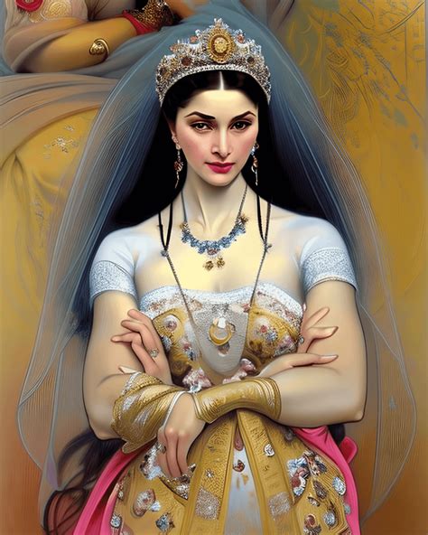regal russian princess portrait of beautiful goddess of spring who · creative fabrica