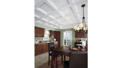 Easy Elegance Coffered Ceiling Panels From Armstrong Ceilings Plastic