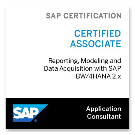 SAP Certified Application Associate Reporting Modeling And Data