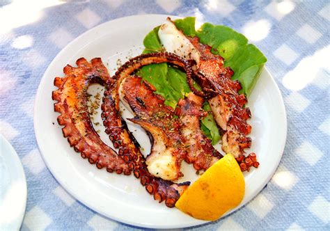 Grilled Octpus Athens Greece Food Guide The Culture Map
