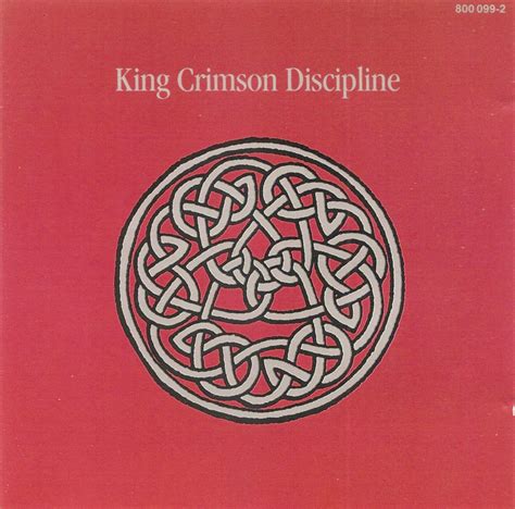 The First Pressing Cd Collection King Crimson Discipline