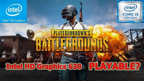 Playerunknowns Battlegrounds Intel Hd Graphics 630