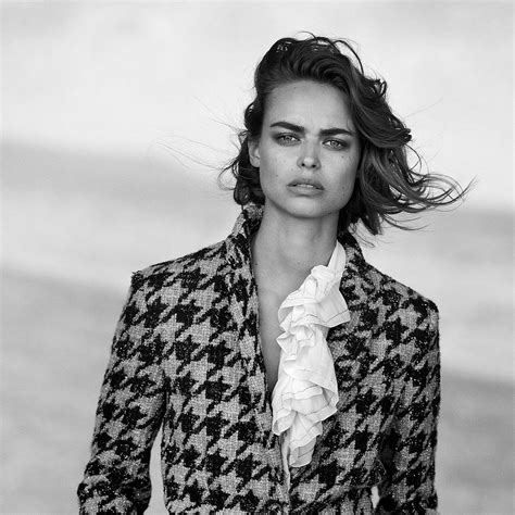Chanel On Instagram “model Birgit Kos Is Captured By Peter Lindbergh
