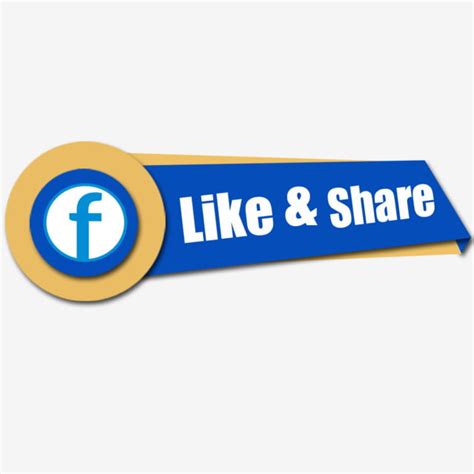 Facebook Like Button Clipart Vector Facebook Like Share Icon Button