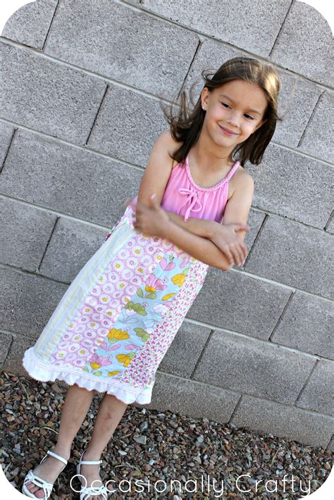 The Spring Striped Sundress Occasionally Crafty The Spring Striped